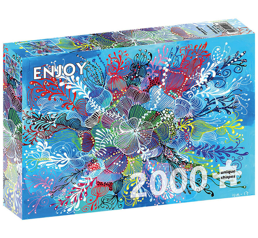 Enjoy Ocean Blues Puzzle 2000pcs