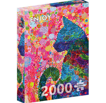 ENJOY Puzzle Enjoy Wandering Cat Puzzle 2000pcs