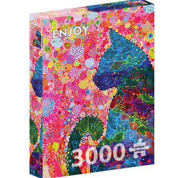 ENJOY Puzzle Enjoy Wandering Cat Puzzle 3000pcs