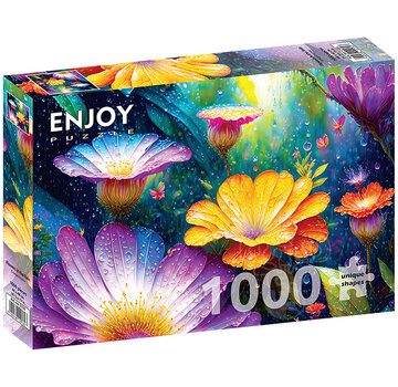 ENJOY Puzzle Enjoy Flowers in the Rain Puzzle 1000pcs