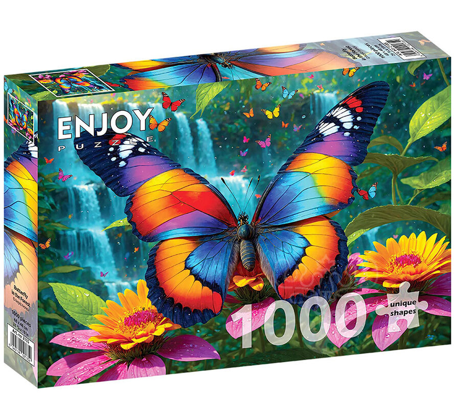 Enjoy Butterfly in the Forest Puzzle 1000pcs