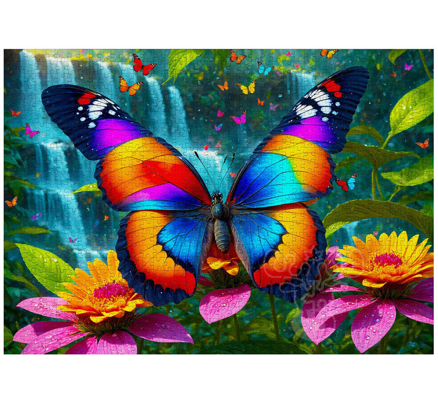 Enjoy Butterfly in the Forest Puzzle 1000pcs