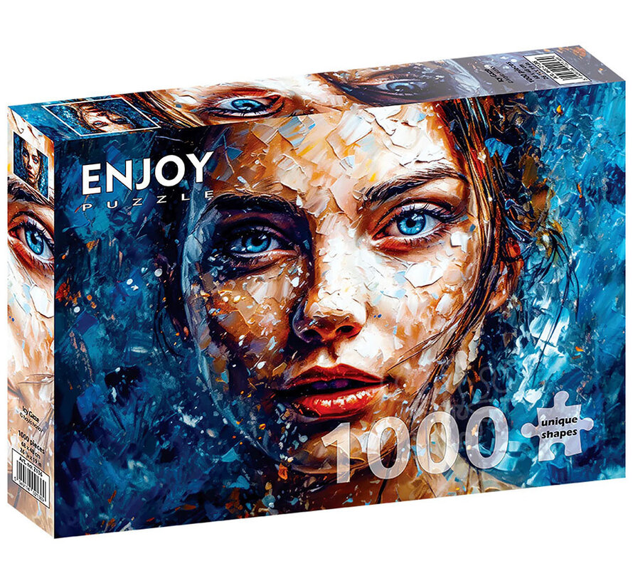 Enjoy Icy Gaze Puzzle 1000pcs