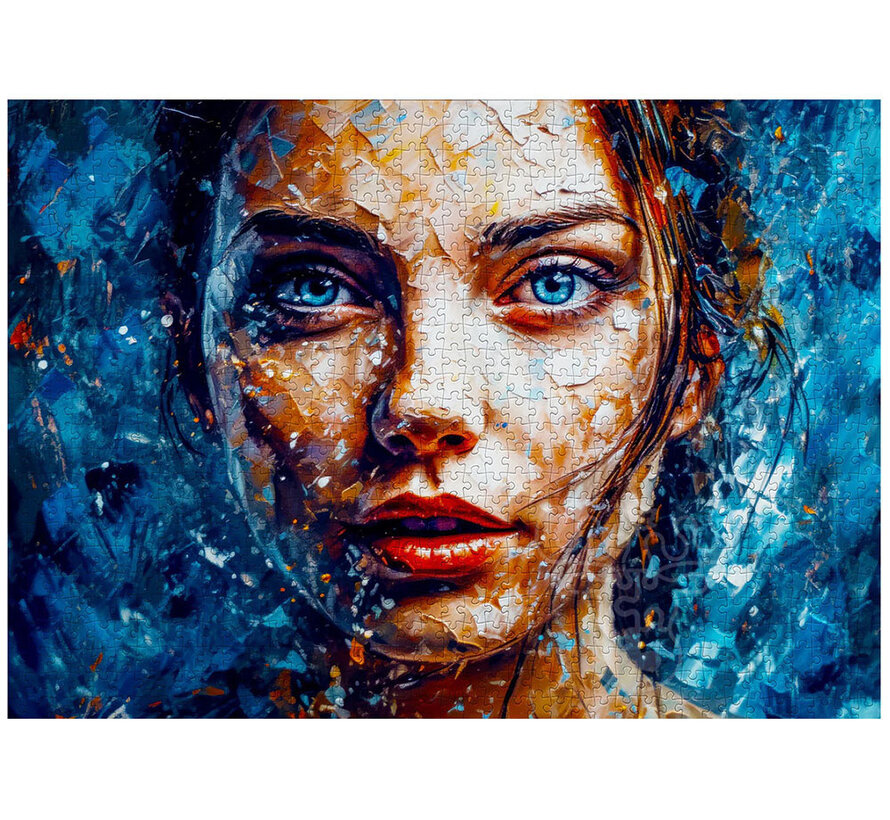 Enjoy Icy Gaze Puzzle 1000pcs
