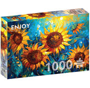 ENJOY Puzzle Enjoy Sunflowers Reunion Puzzle 1000pcs