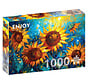 Enjoy Sunflowers Reunion Puzzle 1000pcs