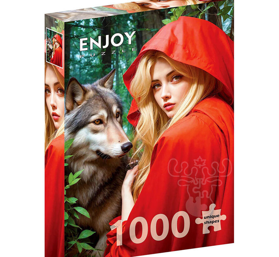 FINAL SALE Enjoy Red Riding Hood Puzzle 1000pcs