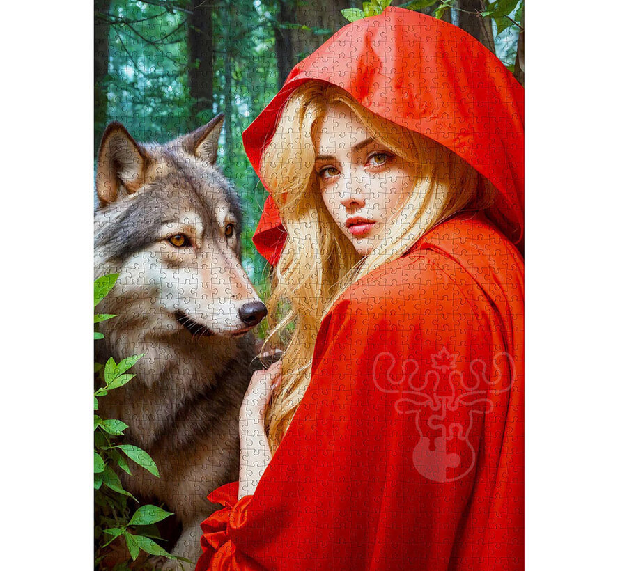 FINAL SALE Enjoy Red Riding Hood Puzzle 1000pcs