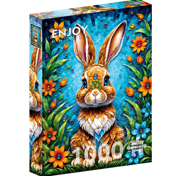 ENJOY Puzzle Enjoy Garden Bunny Puzzle 1000pcs