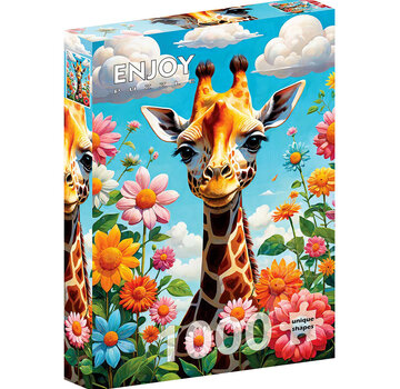 ENJOY Puzzle Enjoy Cute Giraffe Puzzle 1000pcs
