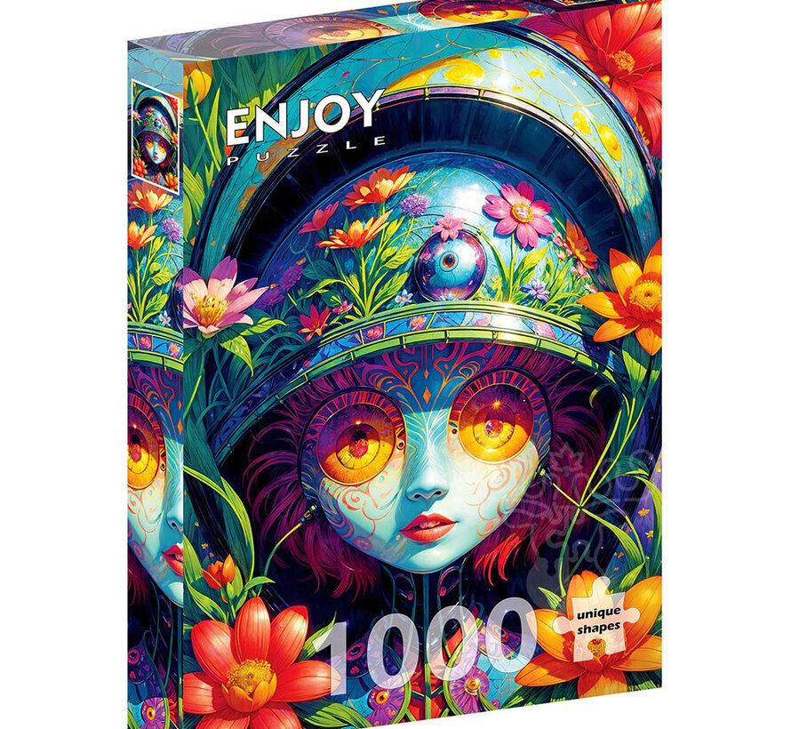 Enjoy Floral Warrior Puzzle 1000pcs
