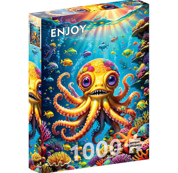 ENJOY Puzzle Enjoy Cute Octopus Puzzle 1000pcs