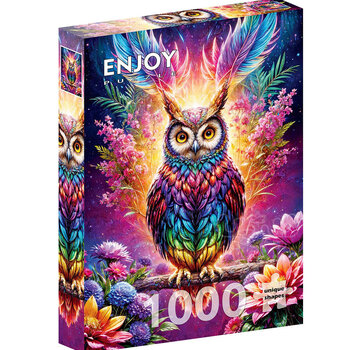 ENJOY Puzzle Enjoy Neon Owl Puzzle 1000pcs