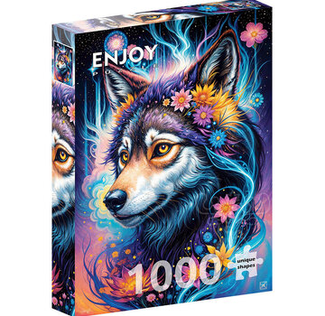 ENJOY Puzzle Enjoy Magical Wolf Portrait Puzzle 1000pcs