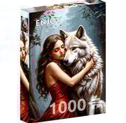 ENJOY Puzzle Enjoy Lady and the Wolf Puzzle 1000pcs