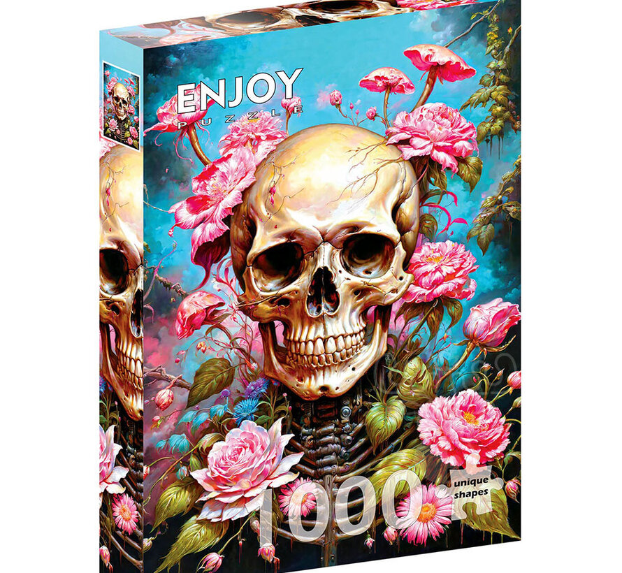 Enjoy Garden Skeleton Puzzle 1000pcs