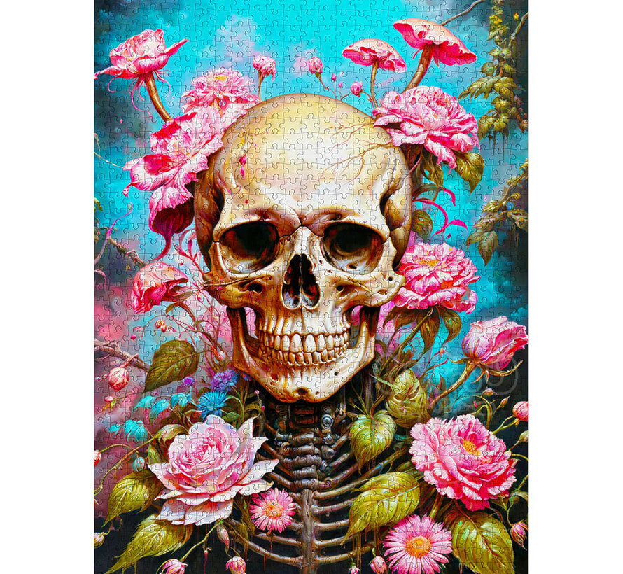 Enjoy Garden Skeleton Puzzle 1000pcs