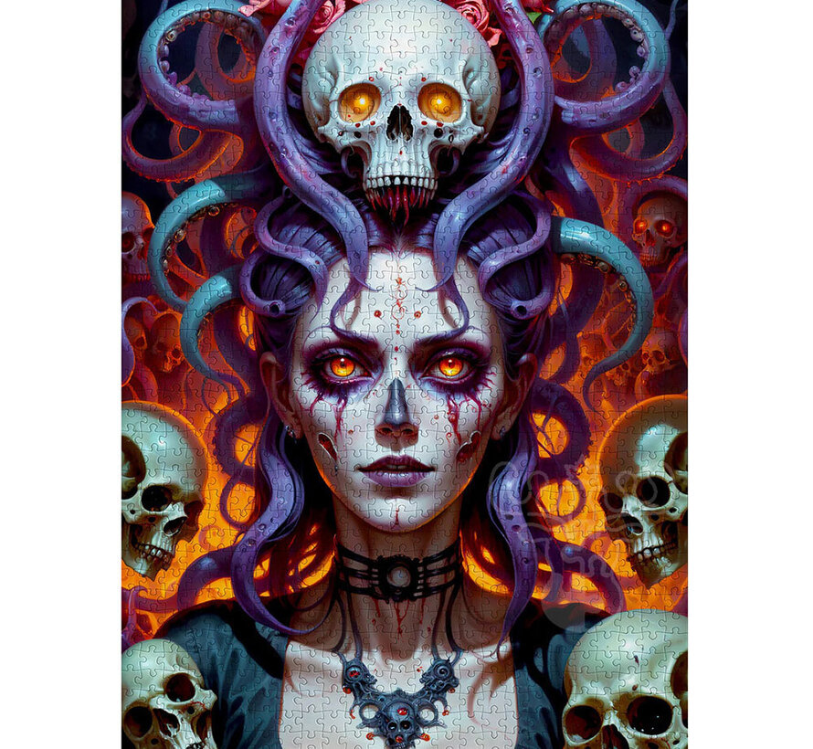 Enjoy Dark Witch Puzzle 1000pcs