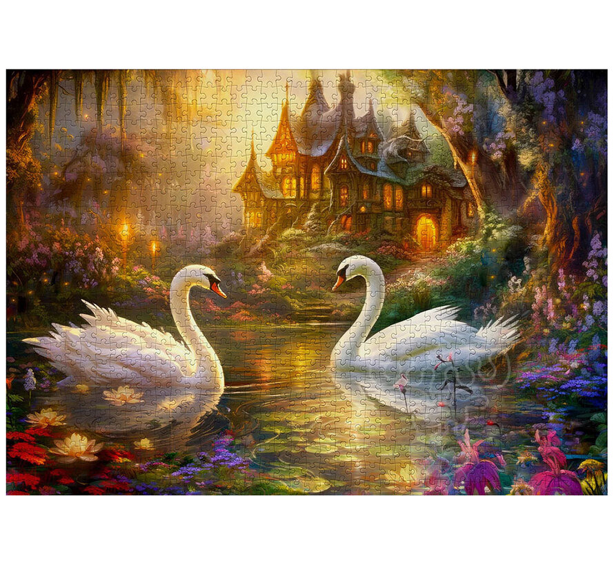 Enjoy Swan Song Puzzle 1000pcs