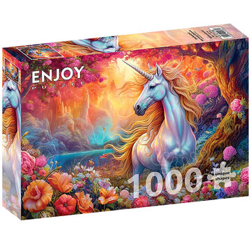 ENJOY Puzzle Enjoy Enchanted Harmony Unicorn Puzzle 1000pcs