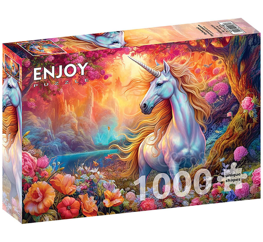 Enjoy Enchanted Harmony Unicorn Puzzle 1000pcs