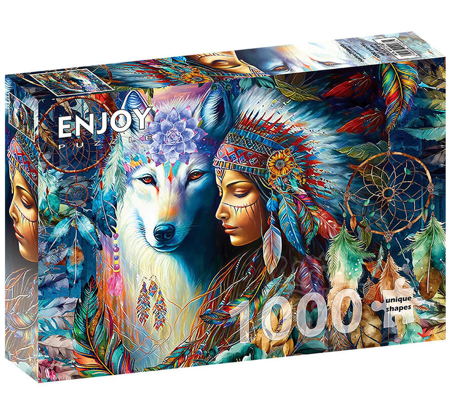 Enjoy Native Princess Puzzle 1000pcs