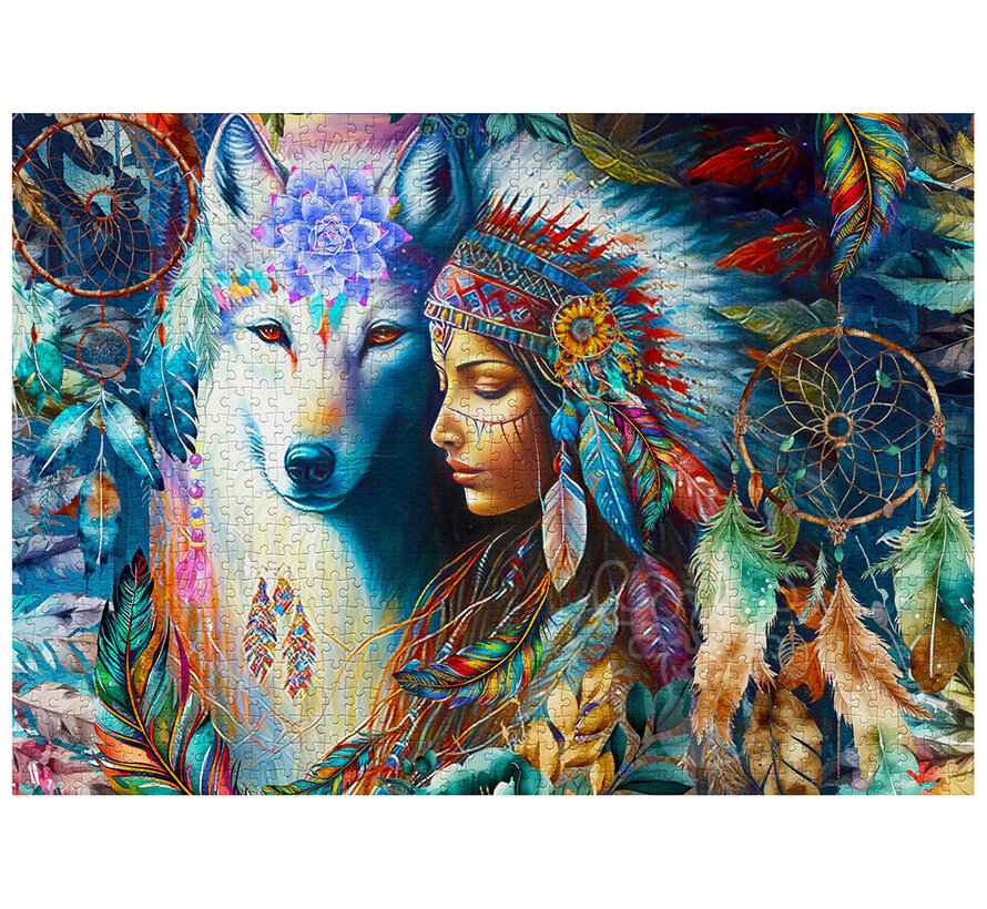 Enjoy Native Princess Puzzle 1000pcs