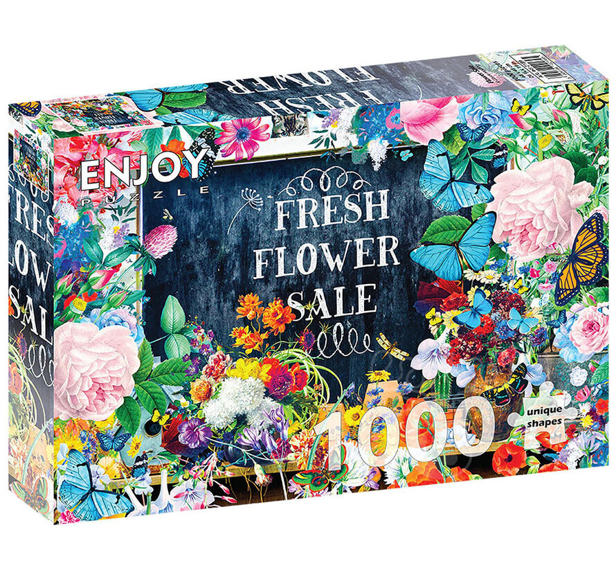 Enjoy Flower Sale Puzzle 1000pcs