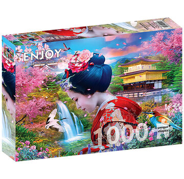 ENJOY Puzzle Enjoy Geisha Garden Puzzle 1000pcs