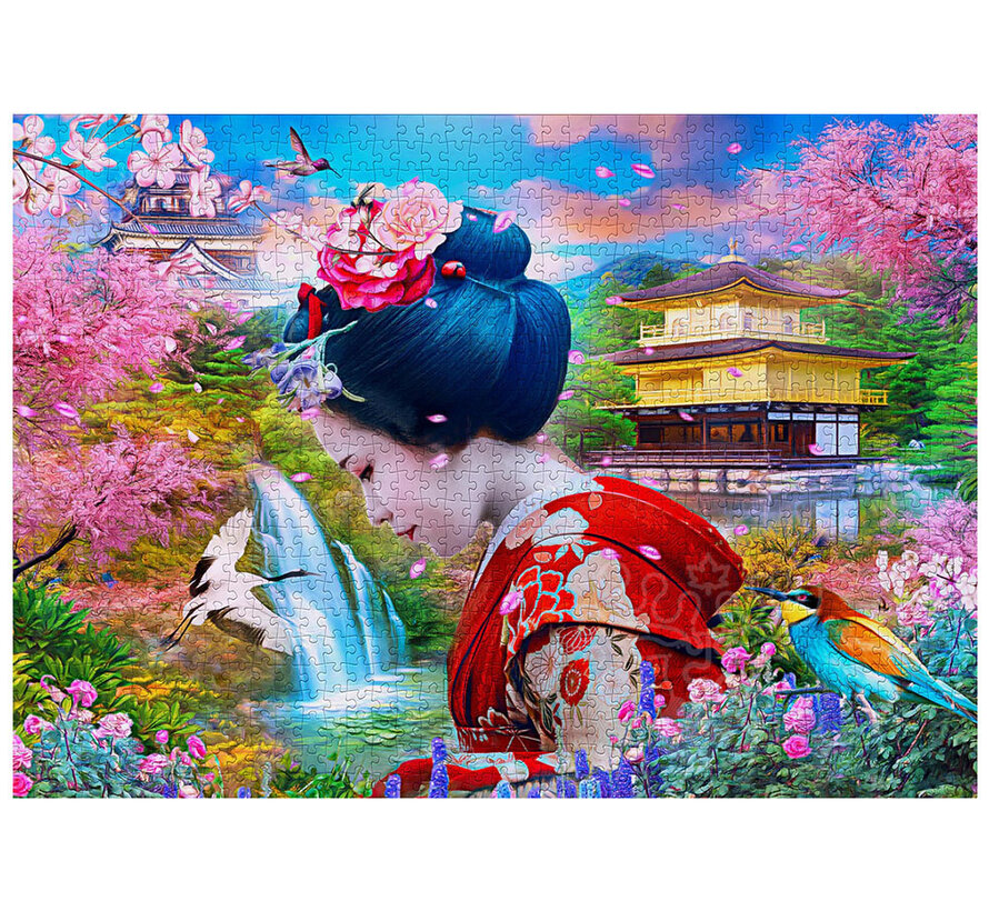 Enjoy Geisha Garden Puzzle 1000pcs