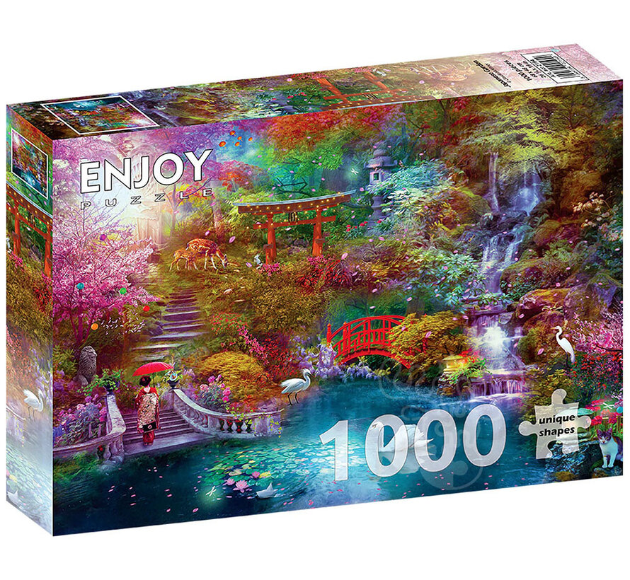 Enjoy Japanese Garden Puzzle 1000pcs