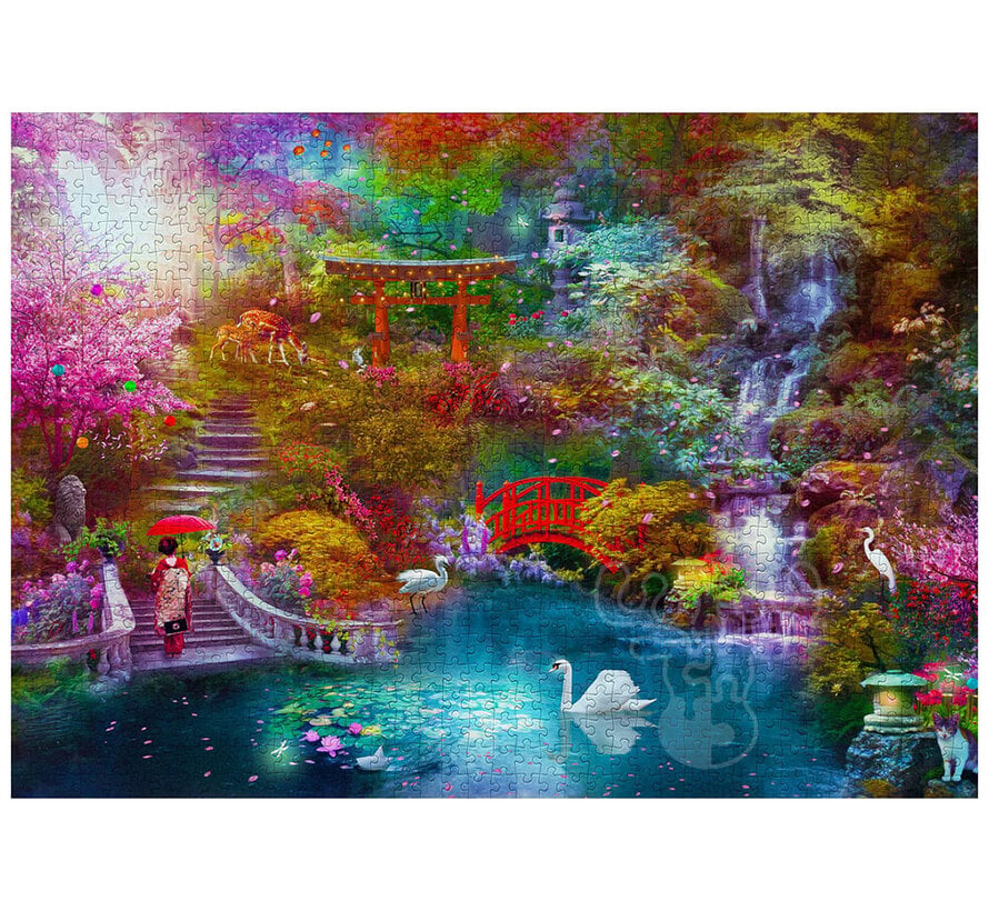 Enjoy Japanese Garden Puzzle 1000pcs