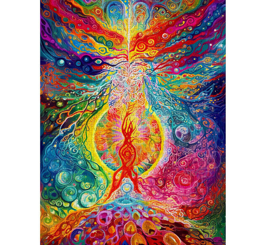 Enjoy Rainbow Epicenter Puzzle 1000pcs