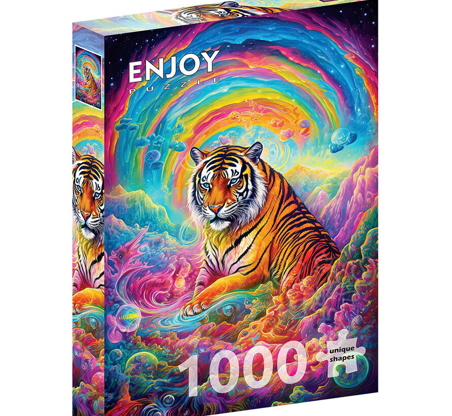 Enjoy Where Tigers Reign Puzzle 1000pcs