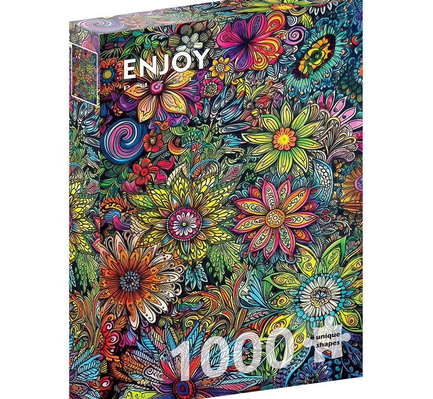 Enjoy Flower Power Puzzle 1000pcs