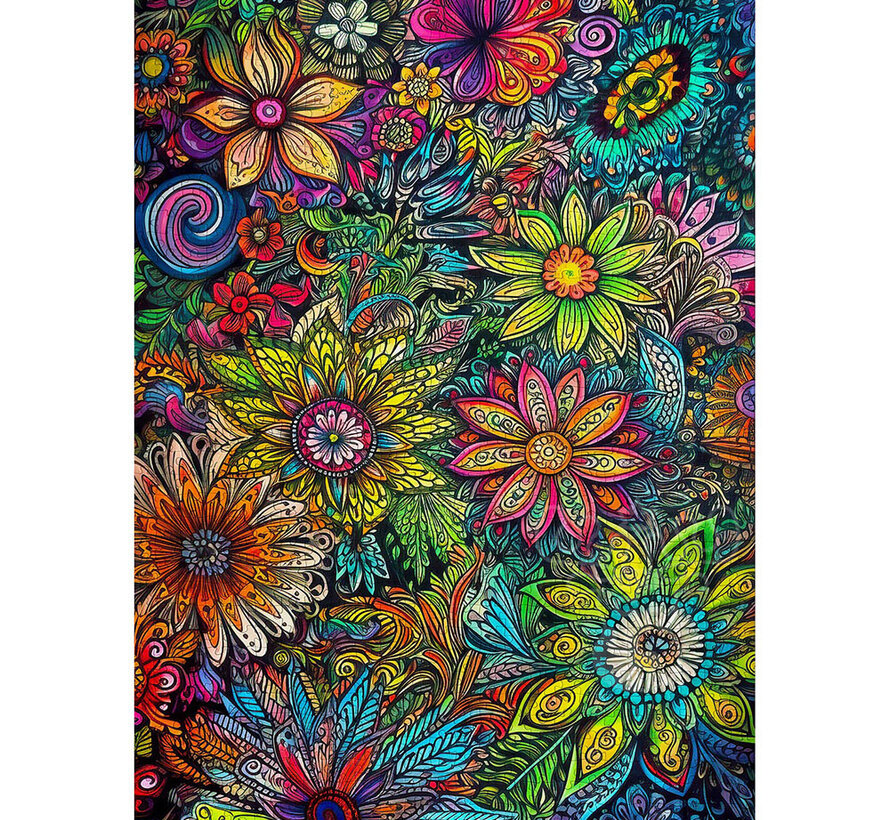 Enjoy Flower Power Puzzle 1000pcs