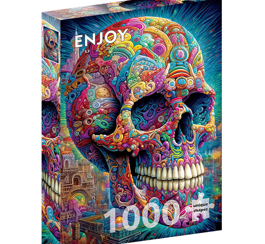 Enjoy Quirky Skull Puzzle 1000pcs