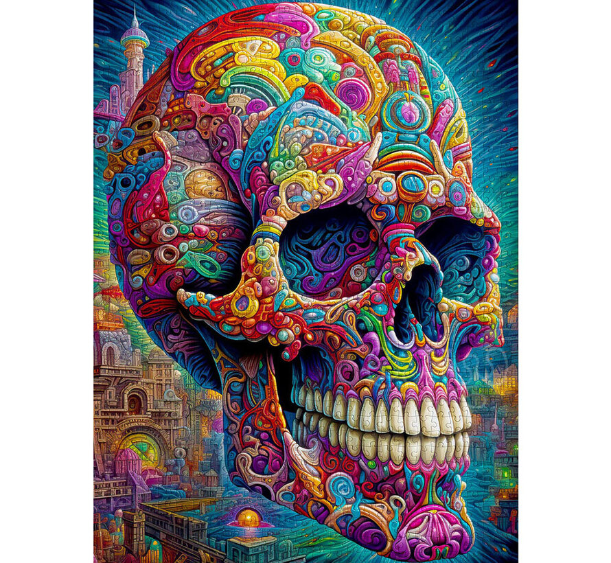 Enjoy Quirky Skull Puzzle 1000pcs