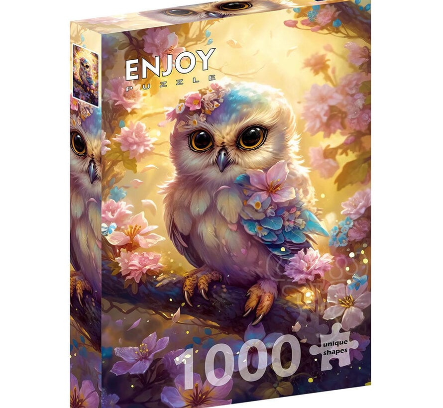 Enjoy Gentle Owl Puzzle 1000pcs