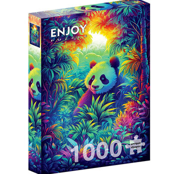 ENJOY Puzzle Enjoy Panda Corner Puzzle 1000pcs