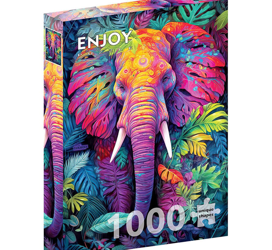 Enjoy Disguised Elephant Puzzle 1000pcs