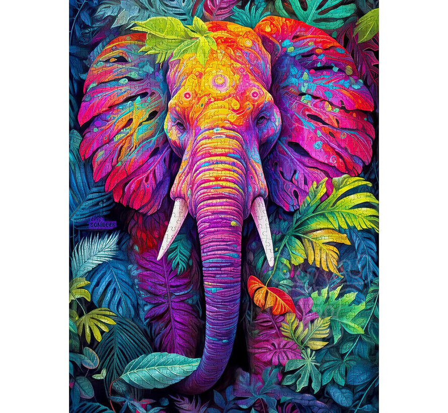 Enjoy Disguised Elephant Puzzle 1000pcs