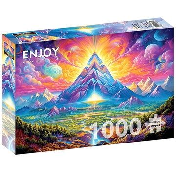 ENJOY Puzzle Enjoy Woodland Pyramids Puzzle 1000pcs