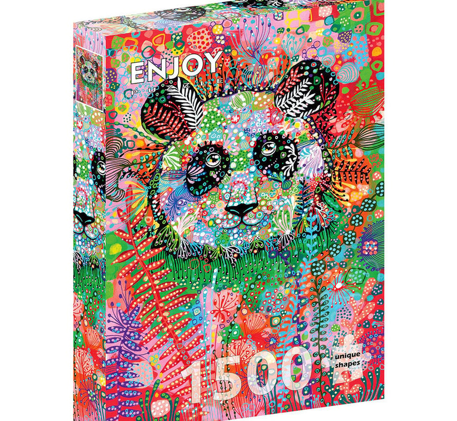 Enjoy Enigmatic Panda Puzzle 1500pcs