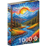 ENJOY Puzzle Enjoy Sunrise Landscape Puzzle 1000pcs