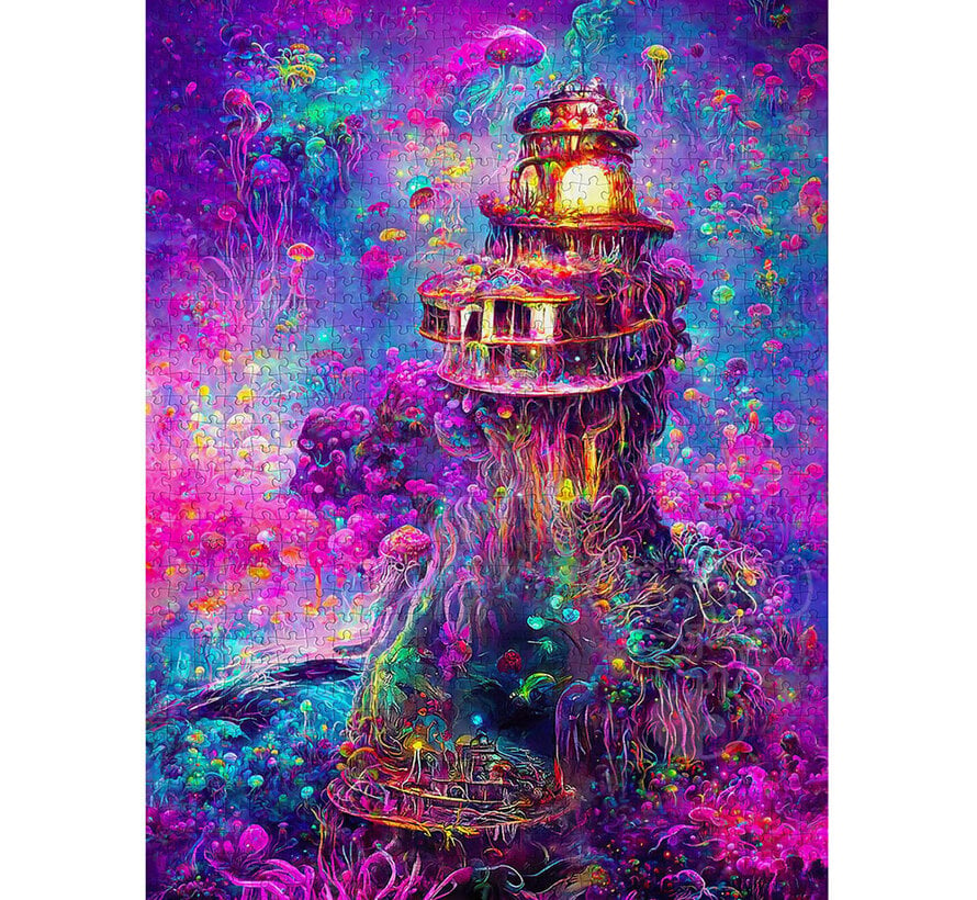 Enjoy Underwater Lighthouse Puzzle 1000pcs