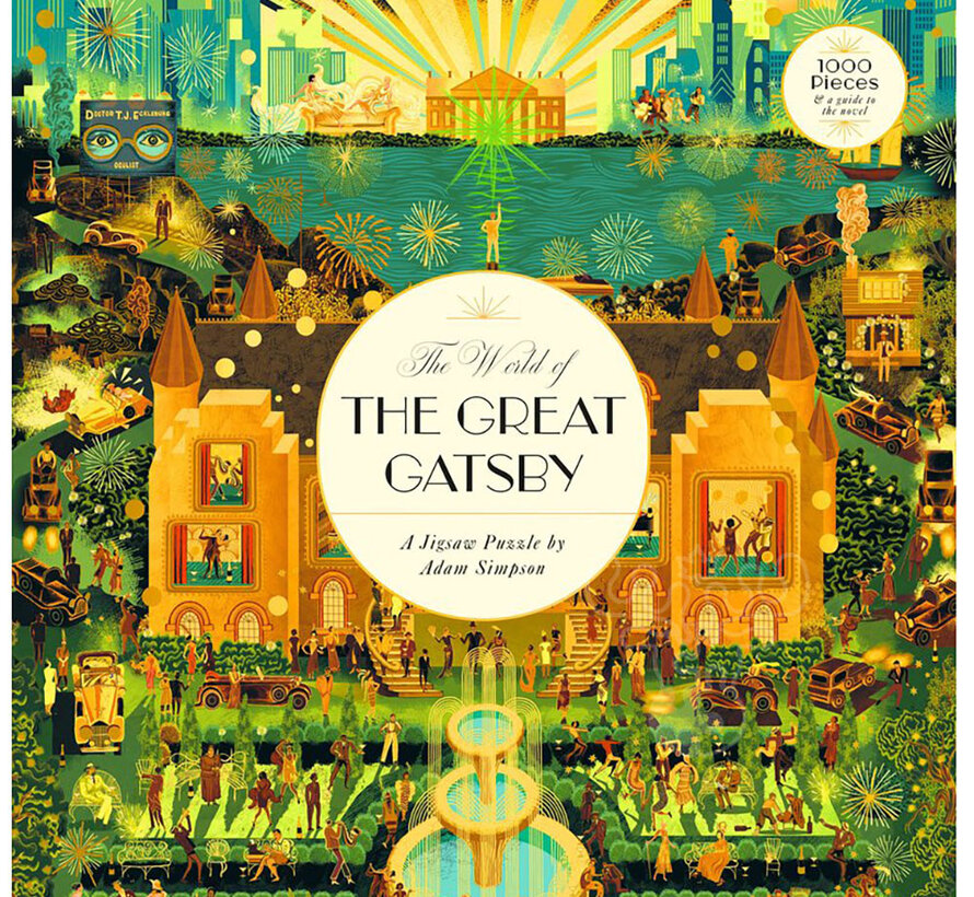 Laurence King The World of The Great Gatsby Puzzle 1000pcs