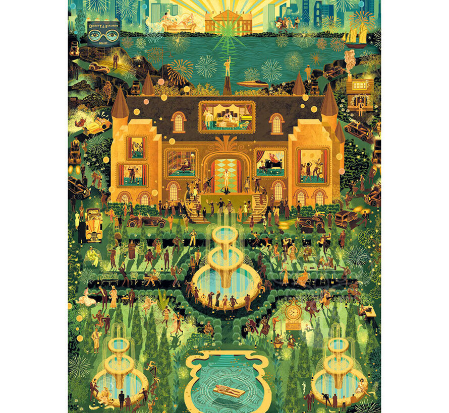 Laurence King The World of The Great Gatsby Puzzle 1000pcs