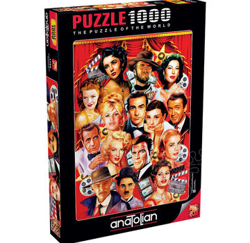 Anatolian Anatolian Hollywood Stars Puzzle 1000pcs