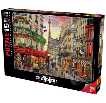 Anatolian Anatolian Cafe Eiffel Puzzle 1500pcs